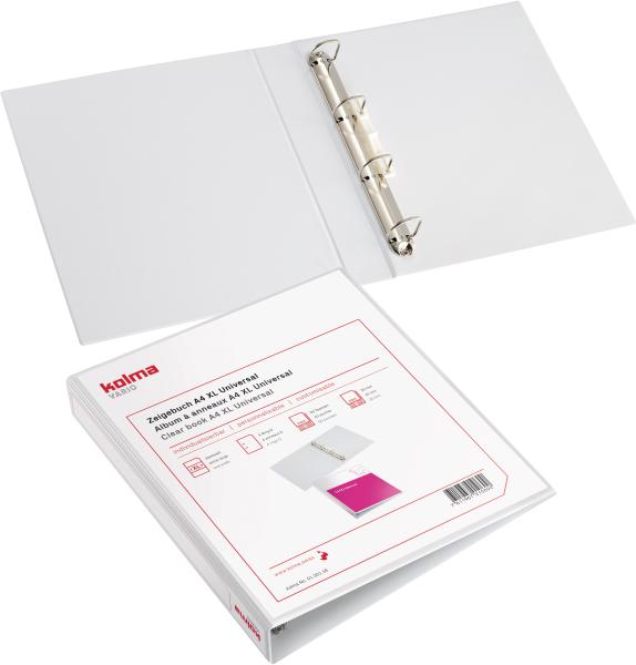 Kolma zeigebuch vario xl univer. a4 01.301.16 weiss, 4-ring 30mm - Kolma-01.301.16-7611967010600-04.jpg