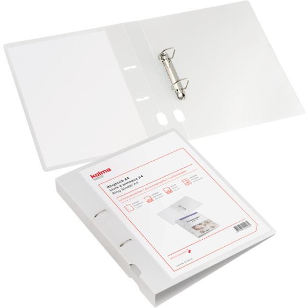 Kolma ringbuch vario kolmaflex a4 02.122.00 farblos, 2-ring 40mm - Kolma-02.122.00-7611967020999-03.jpg