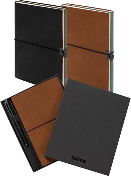 Kolma notizbuch smooth a5 06.442.20 2in1 schwarz/grün 224 blatt - Kolma-06.442.20-7611967060759-03.jpg