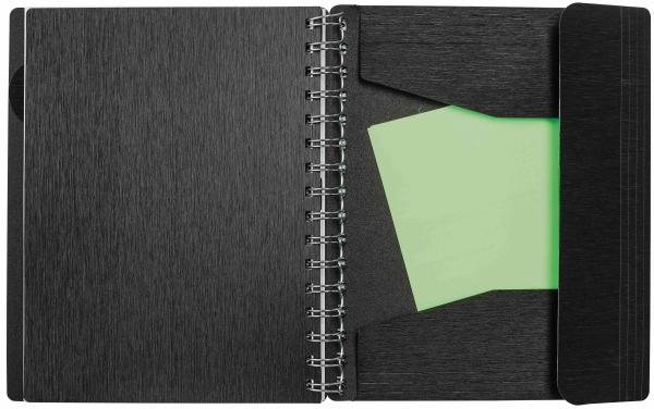 Kolma notizbuch lineaverde a5 06.521.06 kariert, 70g/m2 schwarz - Kolma-06.521.06-7611967060643-02.jpg