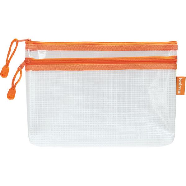 Kolma reissverschlusstasche 08.197.12 mesh bag double 25x16cm - Kolma-0819712-7611967080689