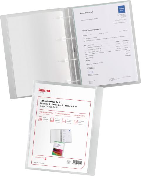 Kolma schnellhefter vario a4 xl 11.009.00 transp.,kolmaflex 40 taschen - Kolma-11.009.00-7611967112144-03.jpg