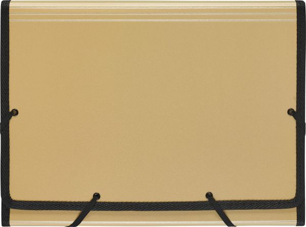 Kolma fächermappe bliss a4 11.033.17 gold 12 fächer - Kolma-1103317-7611967113615