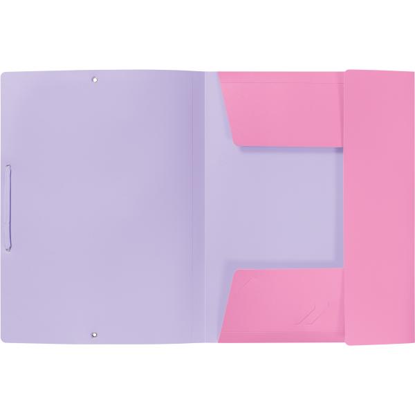 Kolma gummizugmappe doppia a4 11.080.20 pink/violett - Kolma-11.080.20-7611967113752-02.jpg