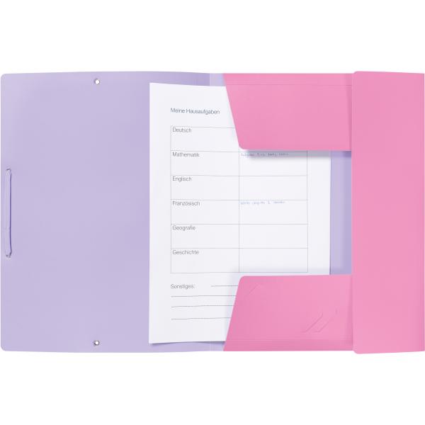Kolma gummizugmappe doppia a4 11.080.20 pink/violett - Kolma-11.080.20-7611967113752-03.jpg