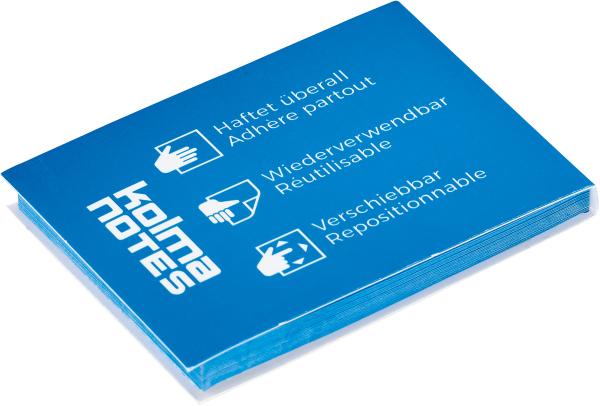 Kolma kolma notes a8 13.008.05 1x100 blatt blau - Kolma-1300805-7611967130254