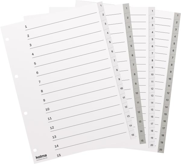 Kolma register kolmaflex a4 18.120.03 grau 1-20 - Kolma-18.120.03-7611967180068-02.jpg