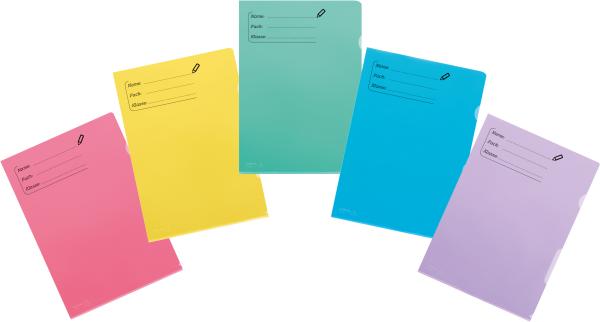 Kolma sichtmappe fashion schule 59.904.19 a4 assortiert 10 stück - Kolma-5990419-7611967591871