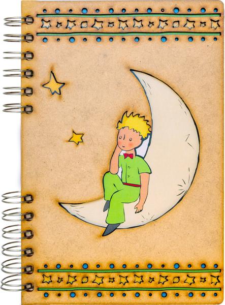 Komoni notizbuch le petit prince a6 lpp-maa6b blanko 90 blatt - Komoni-lpp-maa6b-8720634489836