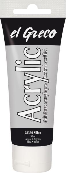Kreul acrylfarben 75ml 28350 silber - Kreul-28350-4000798283506