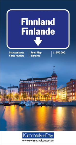 KÜmmerly+frey strassenkarte 3-259-01827 finnland 1:650 000 - Kuemmerlyfrey-3-259-01827-9783259011607