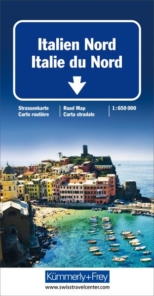 KÜmmerly+frey strassenkarte 3-259-01842- italien nord 1:650'000 - Kuemmerlyfrey-3-259-01842--9783259018422