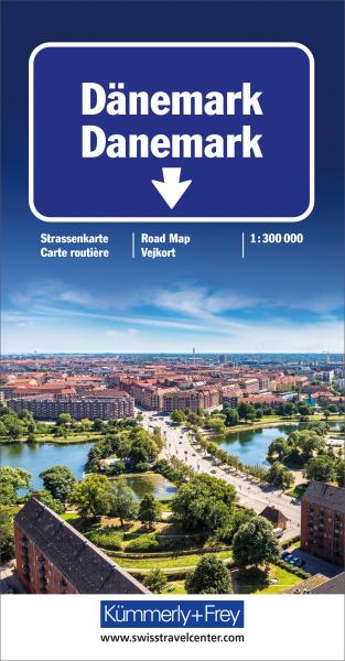 KÜmmerly+frey strassenkarte 325901145 dänemark 1:300'000 - Kuemmerlyfrey-325901145-9783259018262