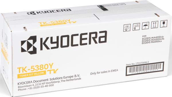 Kyocera toner-modul yellow tk-5380y ecosys pa4000cx 10'000 seiten - Kyocera-tk-5380y-0632983073148