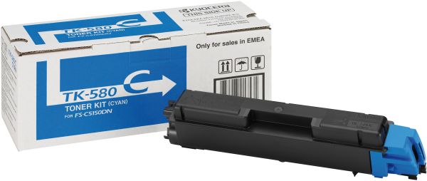 Kyocera toner-modul cyan tk-580c fs-5150dn 2800 seiten - Kyocera-tk-580c-0632983017371
