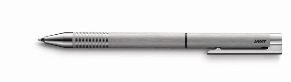 Lamy kugelschreiber 606 logo 1217730 brushed, twin pen - Lamy-1217730-4014519177302