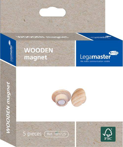 Legamaster magnet wooden 25mm 7-181725 holz 5 stück - Legamaster-7-181725-8713797095143-05.jpg