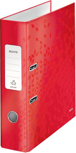 Leitz ordner wow 180° 8cm 1005-00-26 rot a4 - Leitz-1005-00-26-4002432134991