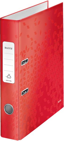 Leitz ordner wow 180° 5.2cm 1006-00-26 rot a4 - Leitz-1006-00-26-4002432135004