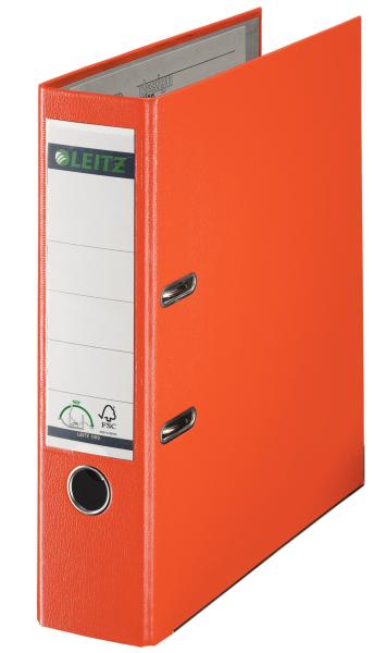 Leitz qualitäts-ordner 180° 8cm 10105045 orange a4 - Leitz-10105045-4002432359516