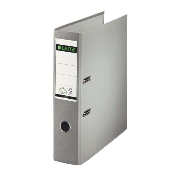 Leitz ordner swiss edition 180° 8cm 10135085 grau a4 - Leitz-10135085-4002432365012