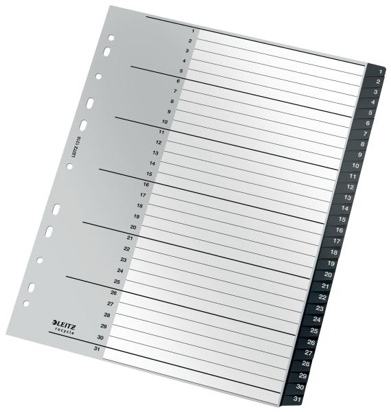 Leitz register pp recycle a4+ 1218-00-00 schwarz 1-31 - Leitz-1218-00-00-4002432127122-06.jpg