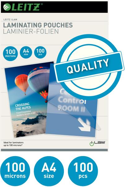 Leitz laminiertasche a4 33826 glanz, 100my 100 stk - Leitz-33826-5411313338264-02.jpg