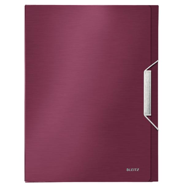Leitz ablagebox style pp 39560028 granat rot 250x330x37mm - Leitz-39560028-4002432108053-03.jpg