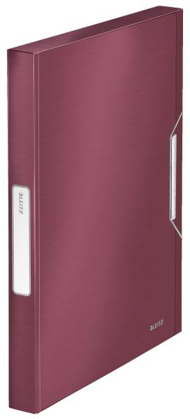 Leitz ablagebox style pp 39560028 granat rot 250x330x37mm - Leitz-39560028-4002432108053