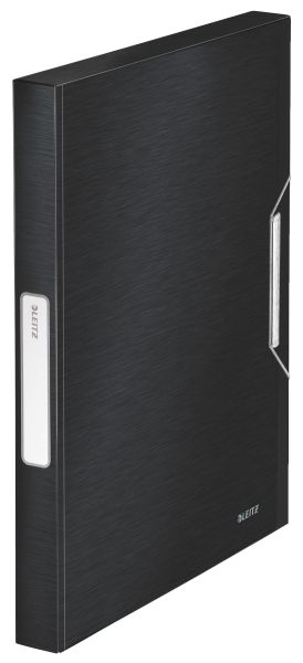 Leitz ablagebox style pp 39560094 satin schwarz 250x330x37mm - Leitz-39560094-4002432108084