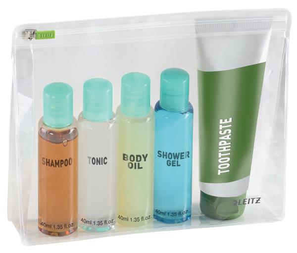 Leitz zip-verschlusstasche m 40080000 transparent 2 stück - Leitz-40080000-4002432111817-02.jpg