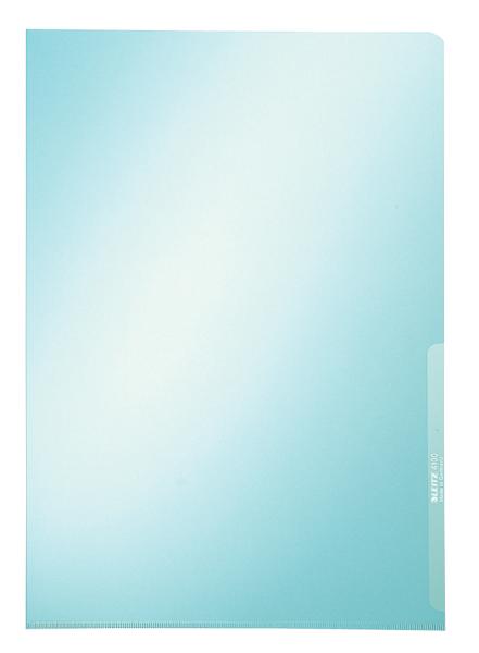 Leitz sichtmappen premium a4 41000035 blau, 0,15mm 100 stück - Leitz-41000035-4002432417360