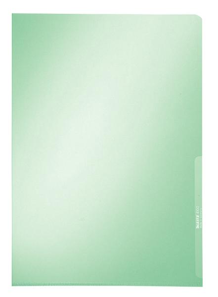 Leitz sichtmappen premium a4 41000055 grün, 0,15mm 100 stück - Leitz-41000055-4002432308101