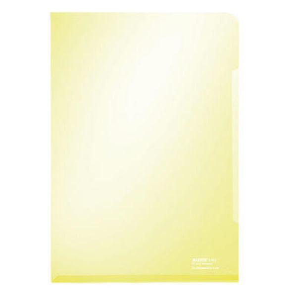 Leitz sichtmappe premium a4 41530015 gelb, 0,15mm 100 stück - Leitz-41530015-4002432308200