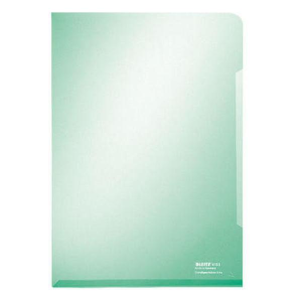 Leitz sichtmappen premium a4 41530055 grün, 0,15mm 100 stück - Leitz-41530055-4002432308231