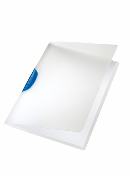 Leitz color clip blau a4 41750035 transparent - Leitz-41750035-4002432341276