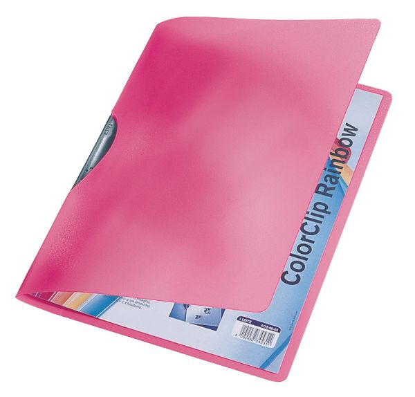 Leitz color clip rainbow a4 41760025 rot - Leitz-41760025-4002432345274