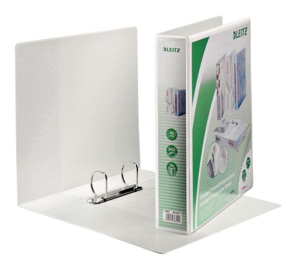 Leitz präsentationsringbuch a4 42810001 weiss 2r 63mm - Leitz-42810001-4002432367092