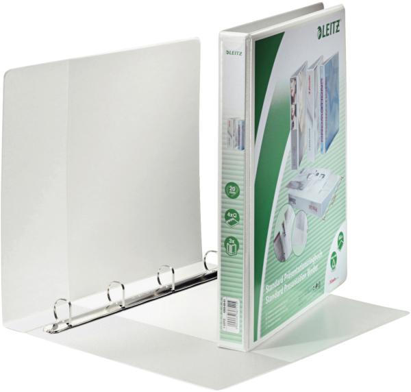 Leitz präsentationsringbuch a4 42830001 weiss 4r 38mm - Leitz-42830001-4002432367115