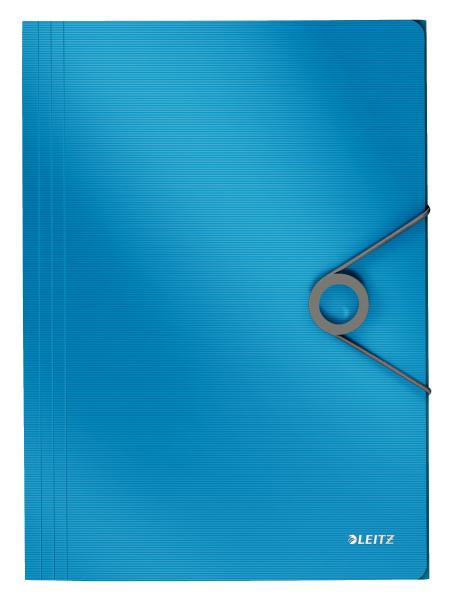 Leitz gummibandmappe solid pp a4 45631030 hellblau - Leitz-45631030-4002432114726