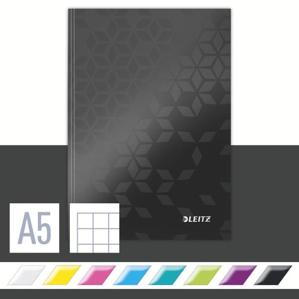 Leitz notizbuch wow a5 4628-10-95 kariert, 90g schwarz - Leitz-4628-10-95-4002432121120-03.jpg
