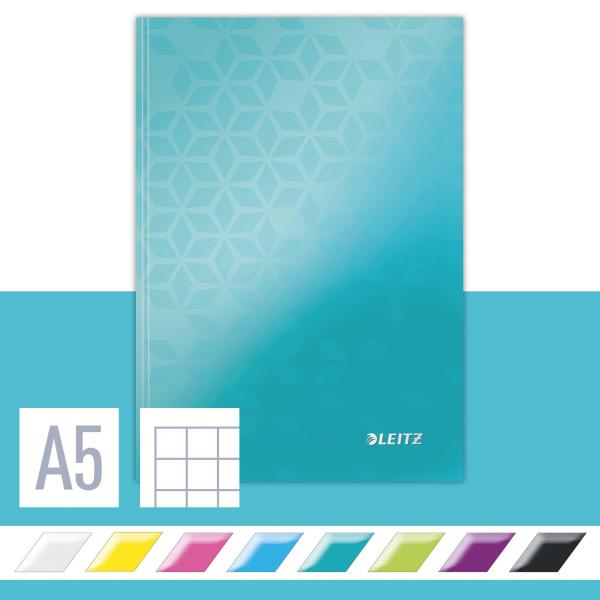 Leitz notizbuch wow a5 46281051 kariert, 90g eisblau - Leitz-46281051-4002432103386-03.jpg