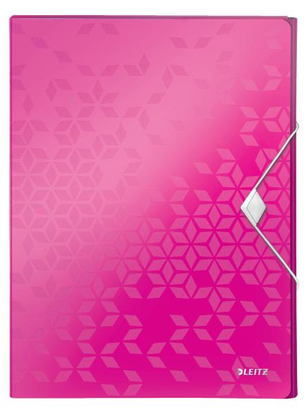 Leitz sammelbox wow pp 46290023 pink 250x330x37mm - Leitz-46290023-4002432105922
