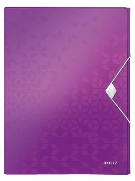 Leitz sammelbox wow pp 46290062 violett 250x330x37mm - Leitz-46290062-4002432105960