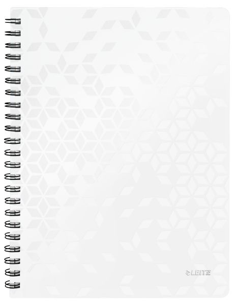 Leitz collegeblock wow pp a4 4638-00-01 weiss kariert - Leitz-4638-00-01-4002432121311