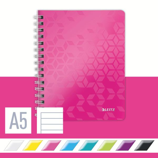 Leitz spiralbuch wow pp a5 46390023 pink 80 blatt - Leitz-46390023-4002432107742-04.jpg