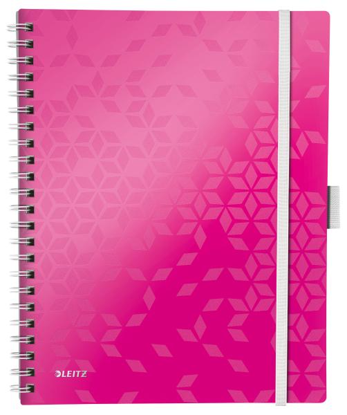 Leitz spiralbuch wow a4 46440023 pink - Leitz-46440023-4002432108428