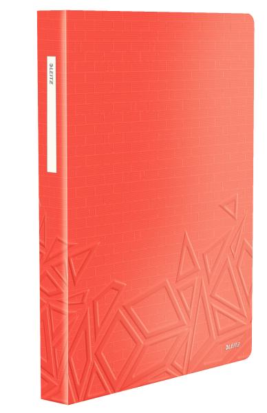 Leitz sichtbuch urbanchic pp a4 46520024 rot 80 hüllen - Leitz-46520024-4002432114054