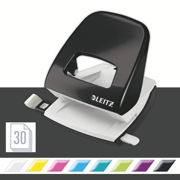 Leitz locher/hefter wow 5095 5095-10-95 schwarz, bundle 30 blatt - Leitz-5095-10-95-4002432121595-04.jpg