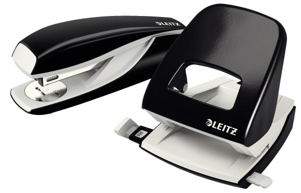 Leitz locher/hefter wow 5095 5095-10-95 schwarz, bundle 30 blatt - Leitz-5095-10-95-4002432121595